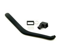 NexusDrive Rubber Safari Snorkel Compatible with 1 10 Scale RC Car Compatible With Gelande II Lift Body Shell Parts(Wrangler)