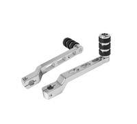 NexusDrive Shifter Lever Heel Toe Gear Shift Pedal Pegs Compatible with Motorcycle Models Touring Road King Street Electra Tri Tour Softail(Chrome)