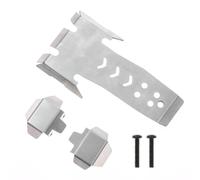 NexusDrive Stainless Steel Skid Plate Axle Protector Chassis Armor Compatible with 1 10 Scale RC Crawler Car Upgrade Parts Compatible With VP OPTIC H10 Model