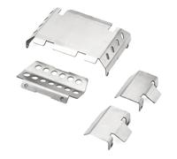 NexusDrive Steel Underbody Protection Chassis Compatible with FCX10 K5 1/10 Scale Crawler Compatible With FMS Model Upgrade Parts