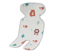 Nexusectar Baby Stroller Liner, Baby Stroller Cooling Pad, Breathable Foldable Carseat Liner Ice Silk Double-Sided Cover Cushion for Travel & Hot Weather