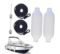 Nexusectar Bumpers for Boats - Leakproof Sailing Bumpers,Leakproof Protection Accessories for Docking, Pool, Lake, Boating, Camping, Surf, Coast