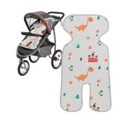 Nexusectar Car Seat Cooling Pad,Baby Stroller Cooling Pad | Breathable Foldable Carseat Liner Ice Silk Double-Sided Cover Cushion for Travel & Hot Weather