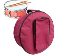 Nexusectar Drum Storage Bag - 40x18cm Oxford Fabric Multipurpose Protector, Wear-Resistant Drumsticks Bags | Multipurpose Storage Portable Drum Case with Handle for Corps Band Practice Transport