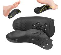 Nexusectar Magnetic Insoles for Men,Magnetic Flat Feet Corrector Half Insole | Shoe Insoles for Men Women Young Boys and Athletes for Foot Massage