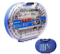 Nexusectar Rotary Tool Accessories Kit | 276 Piece Electric Grinder Accessories with Carrying Case - Rotary Tool Kit for Sanding - for Easy Cutting Sanding Grinding Carving Polishing Drilling