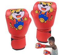 Nexusectar Youth Boxing Gloves - Breathable PU Leather, Cartoon Pattern Training Punching Gloves,Training Punching For Punch Bag Speed Ball Pads Workout For Age 3-12 Years Youth, Boys