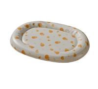 NexusGlow Dog Cooling Mat Durable Self Cooling Pad with Pressure-Activated Cool Technology, Anti-Scratch & Leakproof Summer Essentials for Dogs, Cats & Puppies (white,63.5 * 50cm)