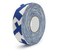 NexusGoods Hockey Tape, Adhesive Hockey Stick Tape, Anti Slip Self-Adhesive Grip Tape 25m x 25mm for Ice Hockey/Golf/Tennis/Squash/Badminton (Blue with White,25m x 25mm)