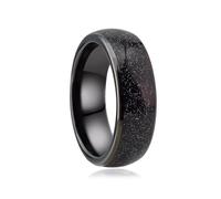 NEXUVELL Opal Galaxy Fragment Inlay RFID Smart Ring Ceramic Epoxy ID T5577/IC CUID(GEN2) Chip Rewritable Clone 125kHz/13.56mHz Access Control Lock KeyCards Ring (ID T5577 Chip, US#7)