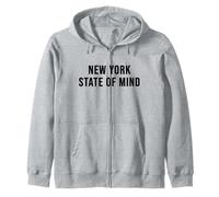 Ney York State of Mind Zip Hoodie