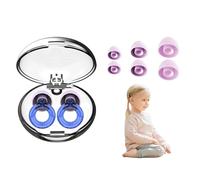 Neyared Kids Earplugs with 3 Pairs of Ear Caps, Reusable Noise Reduction Ear Plugs for Socializing Parenting, Hearing Protection Relieve Anxiety Stress