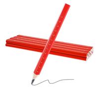 Neyauo 10 Pcs Carpenter Pencils Construction Pencil Woodworking Pencil for Precise Markings and Construction Plans Practical Woodworking Marking Tool