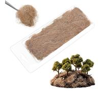 Neyauo Simulation Grass Miniature Static Grass Model Terrain Models Kit For Train Landscape Railroad Scenery, War Gaming Terrain Sand