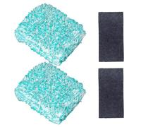 Neyeau 2 PCS Microfibre Wash Pad Car Wash Mitt Super Soft Super Absorbent Rich Foam Effective Dirt Absorption with 2 Scratch Repair Cloths Helps to Take Better Care of Your Car