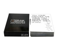 Neyeau 50PCS Drinking Game Cards for Adult, Couples Card Game, Bachelorette Party, Date Night, A Variety of Funny Adventure Interactive Challenges, Suitable for Couples and Family to Play Together