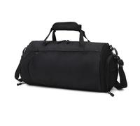 NEYENS Gym Fitness Bag Dry and Wet Separation Large Capacity Short Distance Travel Handbag for Men Outdoor Sports Sling Shoulder Bag(Black)