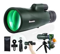 NEYLANG 10-30X50 Zoom Monocular Telescope, High Power, BAK-4 Prism, FMC Coated, Compact, Lightweight, Green, Adults, Unisex, Outdoor Enthusiasts, Tech-Savvy Users