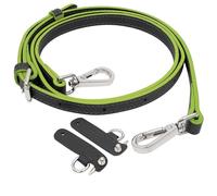 Neylissia Geniune Leather Purse Straps for Longchamp Mini Bag Conversion Kit, Fine Bag Shoulder Strap Replacement Crossbody, Adjustable for Most Mini Bags Pouch Women (Grey green, M)