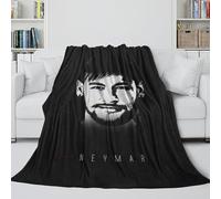 Neymar Cozy Blanket - Football Fleece Blanket For Keeping You Warm And Comfort Always Unless Occupied By Pets Or Family - Various Uses To Sofa Bed Decor 40x50inch(100x130cm)