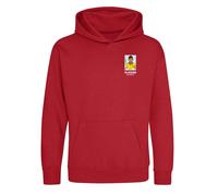 Neymar Jr World Cup Sticker Kids Hoodie - Red / 14-15 years