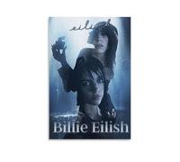 Neymoone Billie Poster Eilish Music Album Retro Vintage Cover Posters for Room Aesthetic Canvas Wall Art Bedroom Decor12x18inch(30x45cm)