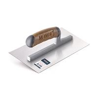 NEYNOR® Plastering Trowel TD 5.1" - Toolty Stainless Steel Trowel - Finishing Trowel - Stainless Steel - Ergonomic Handle - Made in EU - 270x130 mm