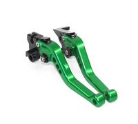 NEYOXGCZX Brake Handle Lever for Ninja650 ABS for 650R for KRT 2017 2018 2019 2020 2021 2022 Motorcycle Accessories Short Brake Clutch Levers Handlebar Clutch(Green)