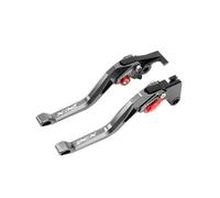 NEYOXGCZX Brake Handle Lever Motorcycle Accessories CNC Aluminum Brake Clutch Lever for PCX 125 for PCX150 2010-2017 Handlebar Clutch(Titanium)