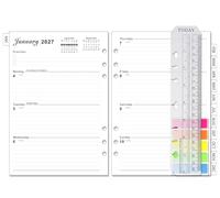 NEYSA Diary 2027 Refill Week on 2 Pages A5 with UK Bank Holidays