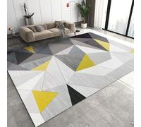 NEYTIIR Marble Area Rugs, Curved Flowing Lines Doodle Art Abstract 3D Carpet, Large Area Rug Low Pile Durable Enough Apply To Family(Pattern6,120x170cm)