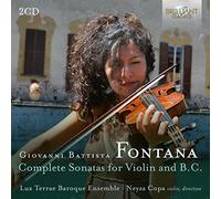 NEYZA COPALUX TERRA - FONTANA COMPLETE SONATAS FOR - CD - G3z