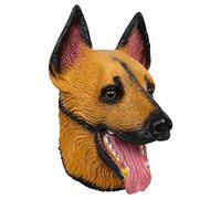 nezababy Animal Mask Horse Mask Gorilla Mask Latex Full Head Realistic Masks Halloween Costume Headgear for Carnival Party Parade (Wolf Mask, ONE SIZE)