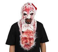 nezababy Art The Clown Mask Scary Killer Full Head Mask