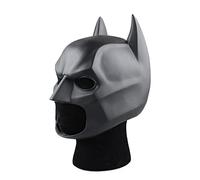nezababy Men's Super Hero Bat Mask Knight Full Head Helmet Superhero Headgear Halloween Costume Accessories Masque Dress up Props