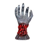 nezababy Scary Hand Statue Anime Figure Grim Reaper Devil Right Hand Skull Sculpture Resin Crafts Halloween Accessories Home Decoration