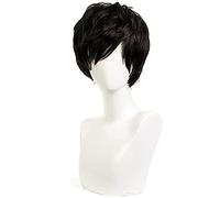 NEZIH Anime Coser Wig Game Persona 5 Joker Ren Amamiy Cosplay Wigs Heat Resistant Synthetic Hair Kurusu Akira Halloween Carnival Party Costume Wig, with Wig Cap, Decoration Accessories