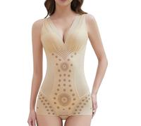 NeZih Back-take-off One-piece Hip Lifting And Tummy Control Shapewear , Unique Fiber Restoration Shaper Women,women's shapewear (X-Large,skin)