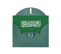 NEZIH Flag Of Saudi Arabia Print Note Cards Thank You Cards All Occasion Cards Christmas Birthday Graduation Anniversaries