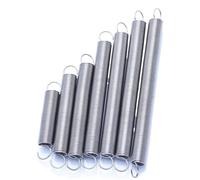NEZIH Lbin-compression spring Wire Diameter0.3mm, Outer Diameter 6-10mm, Length 20-120mm, Extended Spiral Stainless Steel Tension Spring Durable Multipurpose(45mm(10pcs),10mm)