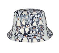 NEZIH Magic Witch Witchcraft Bohemian Print Bucket Hat Sun Hat,Unisex Outdoor Travel Beach Fishing Hat Lightweight, Cute Baby Penguins Sketch, One size