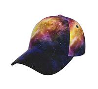 NEZIH Unisex Snapback Washed Galaxy in The Universe Print Baseball Cap for Men Women - Adjustable Dad Bill Hat