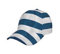 NEZIH Unisex Snapback Washed Greek Flag Print Baseball Cap for Men Women - Adjustable Dad Bill Hat
