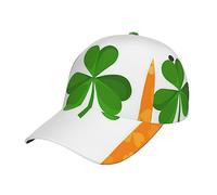 NEZIH Unisex Snapback Washed Irish Flag Print Baseball Cap for Men Women - Adjustable Dad Bill Hat