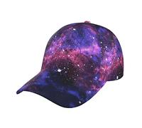 NEZIH Unisex Snapback Washed Universe Galaxy Star Space Print Baseball Cap for Men Women - Adjustable Dad Bill Hat