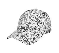 NEZIH Unisex Snapback Washed Video Game Boys Print Baseball Cap for Men Women - Adjustable Dad Bill Hat