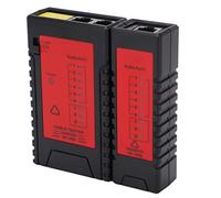 NF - 468 Line Finder, Portable Network Cable Tester for Telephone and Computer Networks, Detects RJ45 RJ11 Cables with LED Flash, Adjustable Test Speed for Technicians