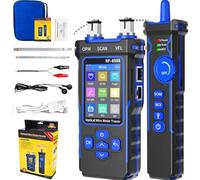 NF-8508 Network Cable Tester with Optical Power Meter 10mw Visual Fault Locator,POE/NCV/RJ11 RJ45/CAT5 CAT6 Cable Toner Ethernet Tester,Length Measurement,Fiber Find Fault Test Phone Line Tracer