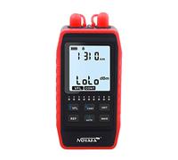 NF-908L Multifunction Optical Power Meter OPM Visual Fault Locator Network Cable Test Gauge Reable LCD Digital Optical Fiber Tester with LED Wiremap & VFL & REF Function