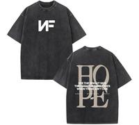 NF Hope Tour 2026 Acid Wash Double-Sided Oversized Unisex T-Shirt-10||s